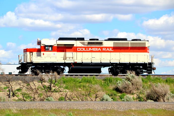 Columbia Rail 2802 at Walula