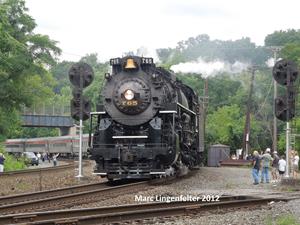 NKP 765 at the PRRs at WOOD