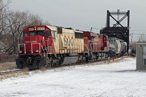 Photograph of a trains