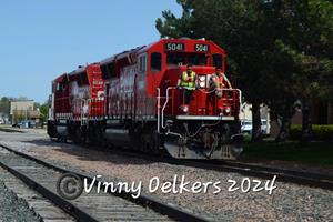 CP 5041 and 5038 reverse move Spencer IA