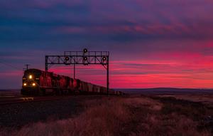 Sunset On The Hill