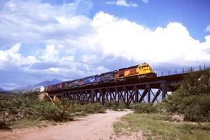 SP 8526 Merger at Cienega Creek Bridge