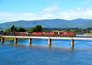 CP 8714 North at Bonners Ferry