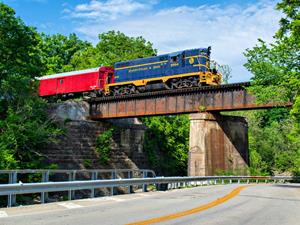 C&O GP7 On The B&O